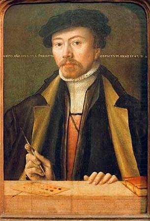Lucas Cranach the Younger Selbtsbildnis china oil painting image